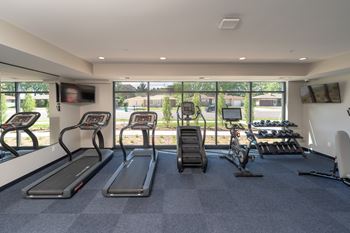 Fitness center equipment